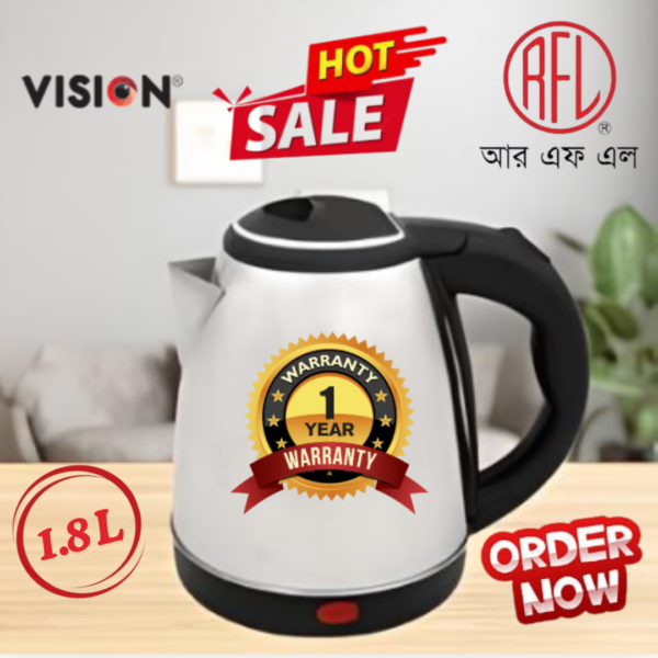 VISION Electric Kettle 1.8L VIS-EK-005